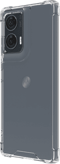 BlueBuilt Protective Back Cover Motorola Edge 50 Fusion Transparant rechterkant