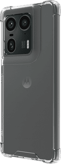 BlueBuilt Protective Back Cover Motorola Edge 50 Ultra Transparant rechterkant