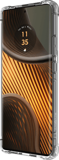 BlueBuilt Protective Back Cover Motorola Edge 50 Ultra Transparant linkerkant
