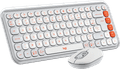 Logitech Pop Icon Combo Set Clavier et Souris Blanc AZERTY côté droit