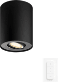 Philips Hue Pillar Opbouwspot White Ambiance - Zwart - 1-spots + Dimmer Main Image