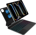 BlueBuilt Apple iPad Pro (2024) 11 inch Toetsenbord Hoes QWERTY Zwart detail