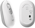 Logitech POP Wireless Mouse White bottom