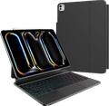 BlueBuilt Apple iPad Pro (2024) 13 inches Keyboard Cover AZERTY Black Main Image