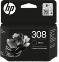 HP 308 Cartridge Zwart Main Image
