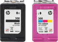HP 308 Cartridges Combo Pack bovenkant