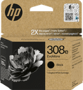 HP 308 XL Cartridge Zwart Main Image