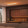 Philips Hue Datura paneellamp - White and Color - rechthoek product in gebruik