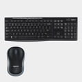 Logitech MK270 Draadloos Toetsenbord en Muis QWERTY 5-Pack bovenkant