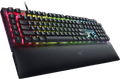 Razer BlackWidow V4 Mechanical Gaming Keyboard Green Switch AZERTY left side
