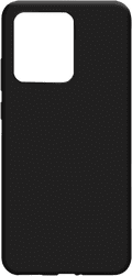 Just in Case Soft Design Motorola Edge 50 Neo Back Cover Zwart voorkant