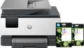 HP OfficeJet Pro 9120e + 2 zwarte + 2 kleuren cartridges Main Image