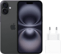 Apple iPhone 16 256GB Zwart + Apple Snellader Main Image