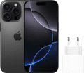 Apple iPhone 16 Pro 256GB Black Titanium + Apple Snellader Main Image