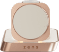 Zens 2-in-1 Kabelloses MagSafe Ladegerät Pro 2 7,5 W Weiß vorne