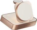 Zens 2-in-1 Kabelloses MagSafe Ladegerät Pro 2 7,5 W Weiß linke seite