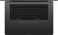 Apple MacBook Pro 16 inch M4 Max (14 core CPU/32 core GPU) 36GB/1TB Spacezwart QWERTY bovenkant