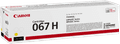 Canon 067H XL Toner Geel rechterkant