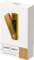 Ledger Nano X Gold verpakking