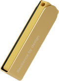Ledger Nano X Gold binnenkant