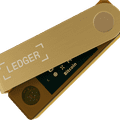 Ledger Nano X Gold binnenkant