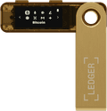 Ledger Nano S Plus Gold voorkant