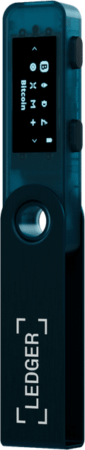 Ledger Nano S Plus Sapphire Blue rechterkant