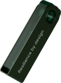 Ledger Nano S Plus Emerald Green rechterkant