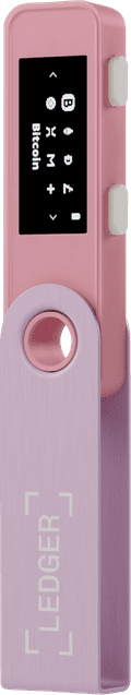 Ledger Nano S Plus Pastel Pink rechterkant