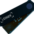 Ledger Nano X Sapphire Blue binnenkant