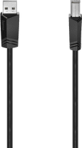 Hama USB-A to USB-C Cable 3m Plastic Black Main Image