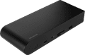 BlueBuilt Displaylink docking station Pro met Usb C zwart voorkant