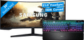 Samsung Odyssey G5 LC34G55TWWPXEN + SteelSeries Apex Pro Gaming Toetsenbord AZERTY Main Image