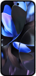 Google Pixel 9 Pro 128GB Zwart 5G + Just in Case Soft Design Back Cover Zwart voorkant