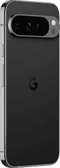 Google Pixel 9 Pro XL 128GB Zwart 5G + BlueBuilt Back Cover Zwart rechterkant