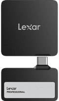 Lexar Go Portable SSD SL400 1TB + Hub front