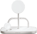 Zens 4-in-1 MagSafe met Qi2 Draadloze Oplader 15W met Standaard, Watch Stand en iPad Stand voorkant