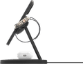 Belkin Boost Charge Pro MagSafe und Qi2 3-in-1 Kabelloses Ladegerät 15 W mit Ständer Schwarz rechte seite