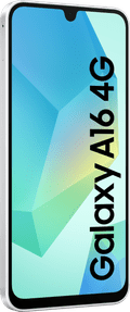 Samsung Galaxy A16 128GB Wit 4G linkerkant