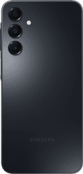 Samsung Galaxy A16 128GB Zwart 4G + Samsung Oplader 25W Zwart achterkant