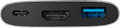 BlueBuilt USB-C to USB-C / USB-A and HDMI Converter detail
