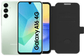 Samsung Galaxy A16 128GB Groen 4G + BlueBuilt Book Case Zwart Main Image