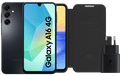 Samsung Galaxy A16 128GB Zwart 4G + Accessoirepakket Main Image