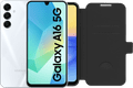 Samsung Galaxy A16 128GB Wit 5G + BlueBuilt Book Case Zwart Main Image
