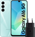 Samsung Galaxy A16 128GB Groen 5G + Samsung Oplader 25W Zwart Main Image