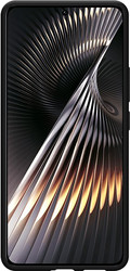 Just in Case Soft Design Xiaomi Poco F6 Back Cover Zwart voorkant