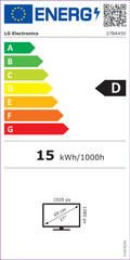 LG 27BA450-B energielabel