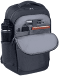 HP Everyday 16 Odyssey Gray Laptop Backpack binnenkant