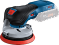 Bosch Professional GEX 18V-125 5,0 Ah GBA Accu Starterspakket rechterkant