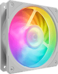 Cooler Master Mobius 120P ARGB Wit - Single Fan linkerkant